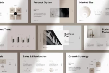 Minimal Business Plan PowerPoint Presentation