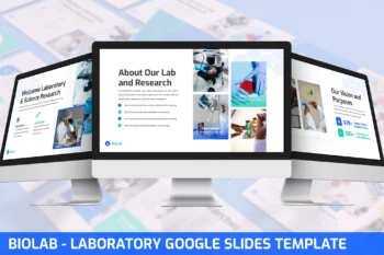 Biolab - Laboratory Google Slides Template