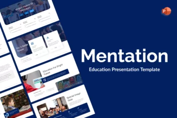 Mentation Education PowerPoint Template