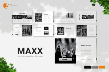 149 Maxx - Music Presentation Template