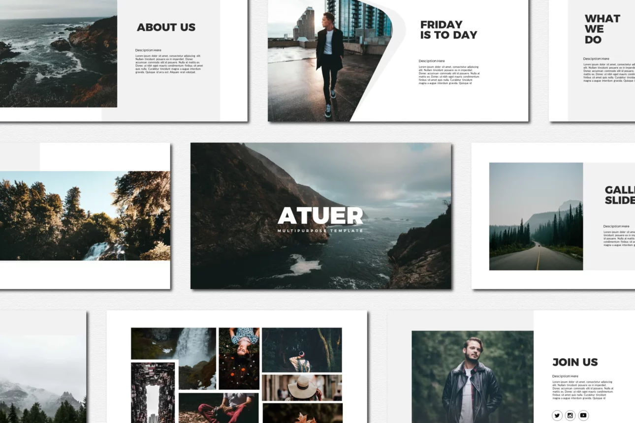 Atuer - Powerpoint Templates