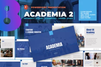 Academia - University School Powerpoint Template