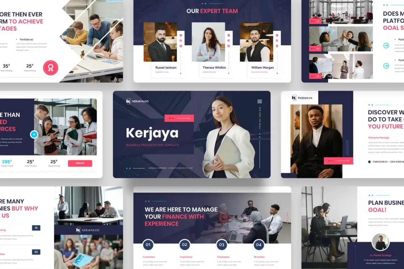 Kerjaya - Business PowerPoint Template