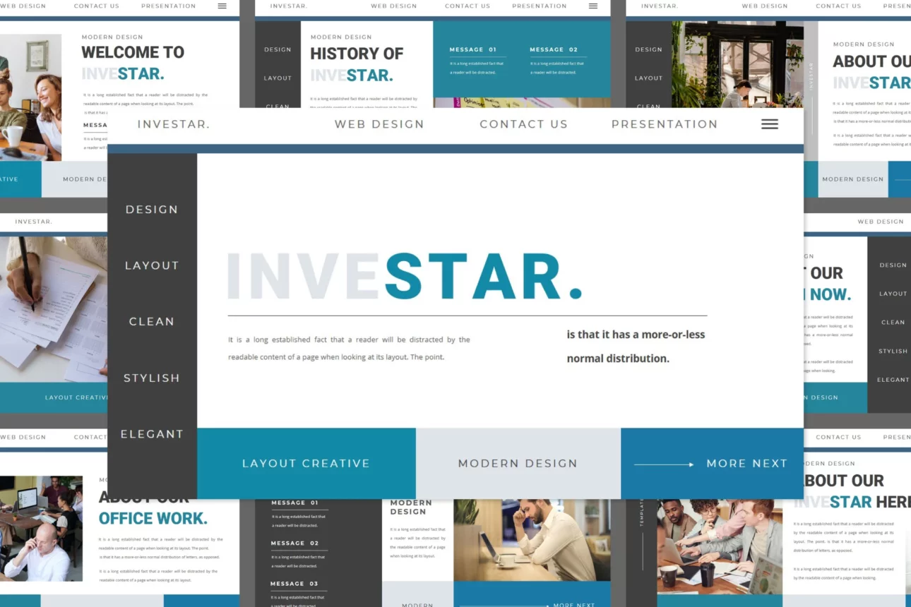 INVESTAR Powerpoint Template