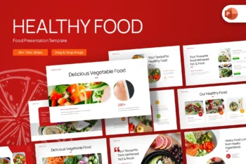 Healthy Food Creative PowerPoint Template