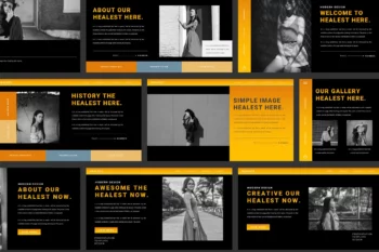 125 HEALEST Powerpoint Template