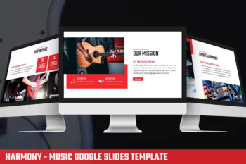 Harmony - Music Google Slides Template