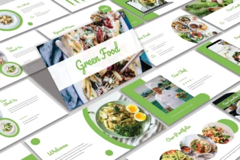 Green Food Powerpoint Template