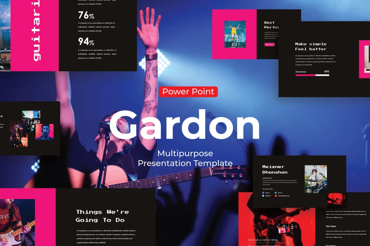 Gardon - PowerPoint Template