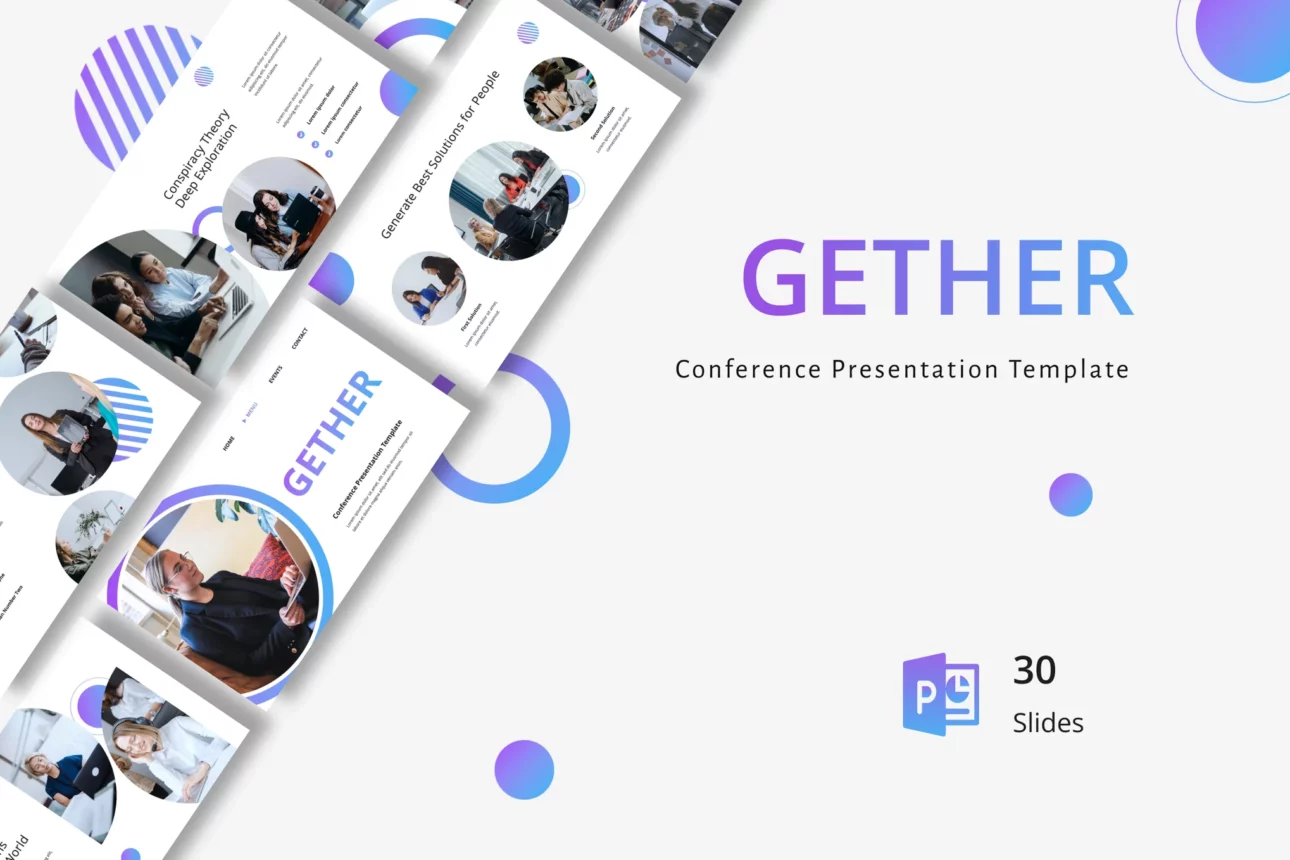 Gether - Conference Presentation PowerPoint