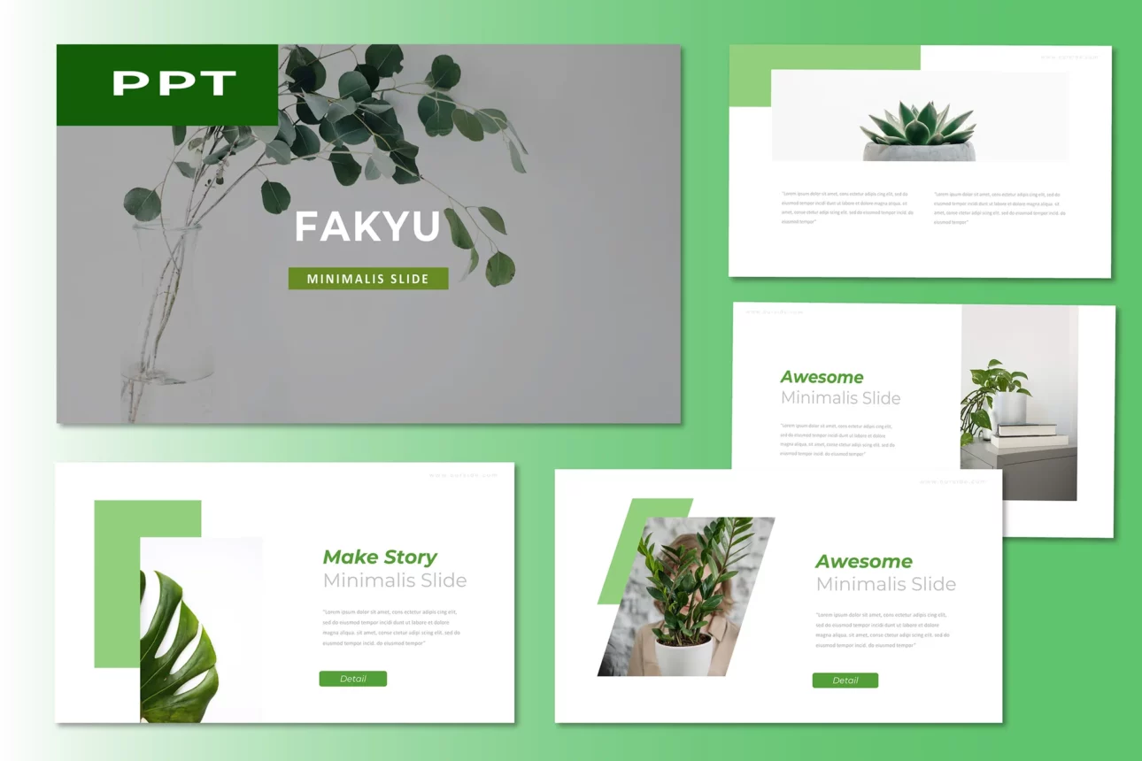 Fakyu Minimal PowerPoint