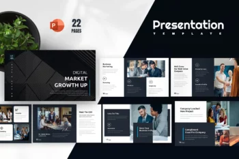 Wind Business PowerPoint Presentation Template