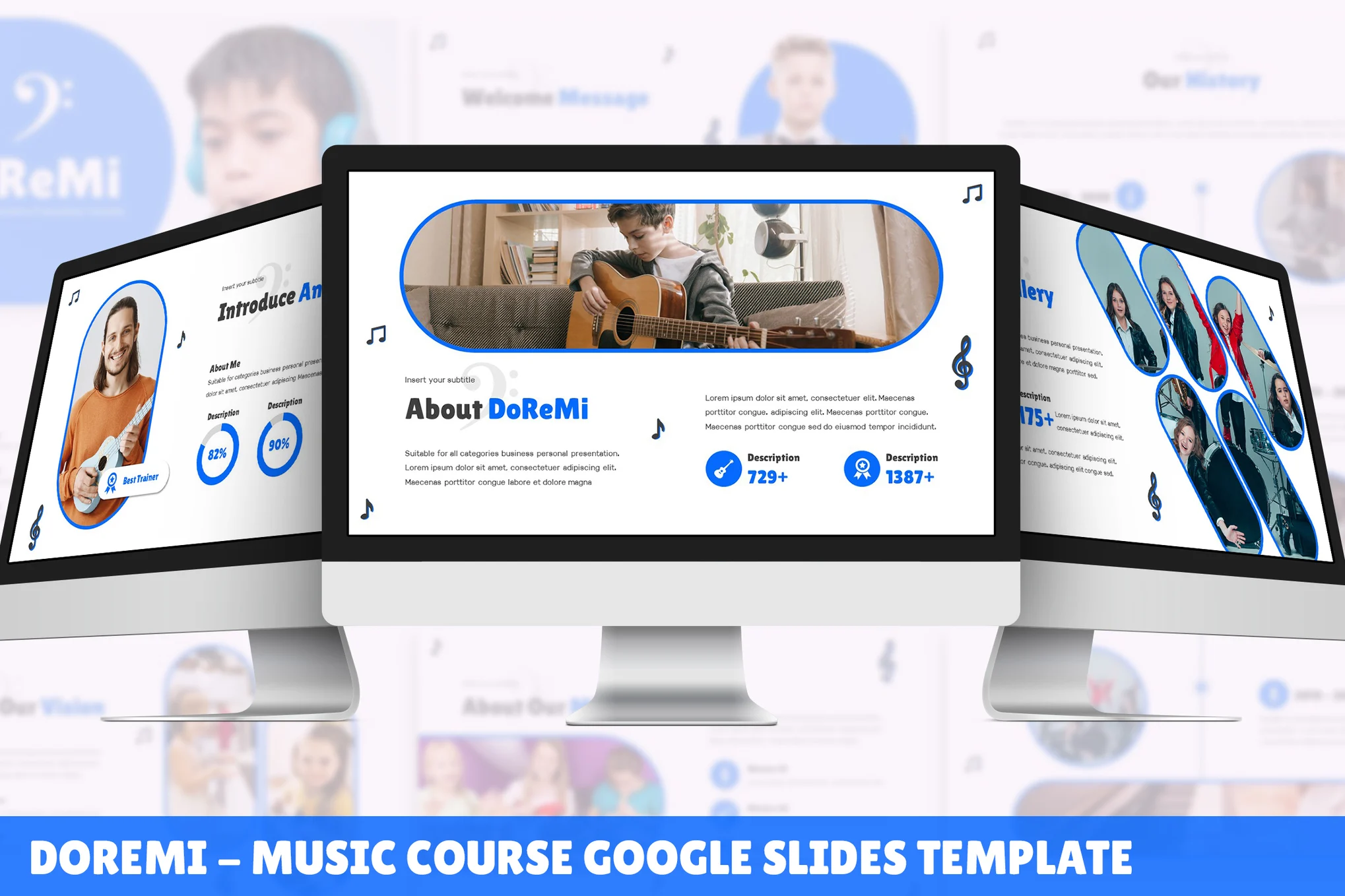 Doremi - Music Course Google Slides Template