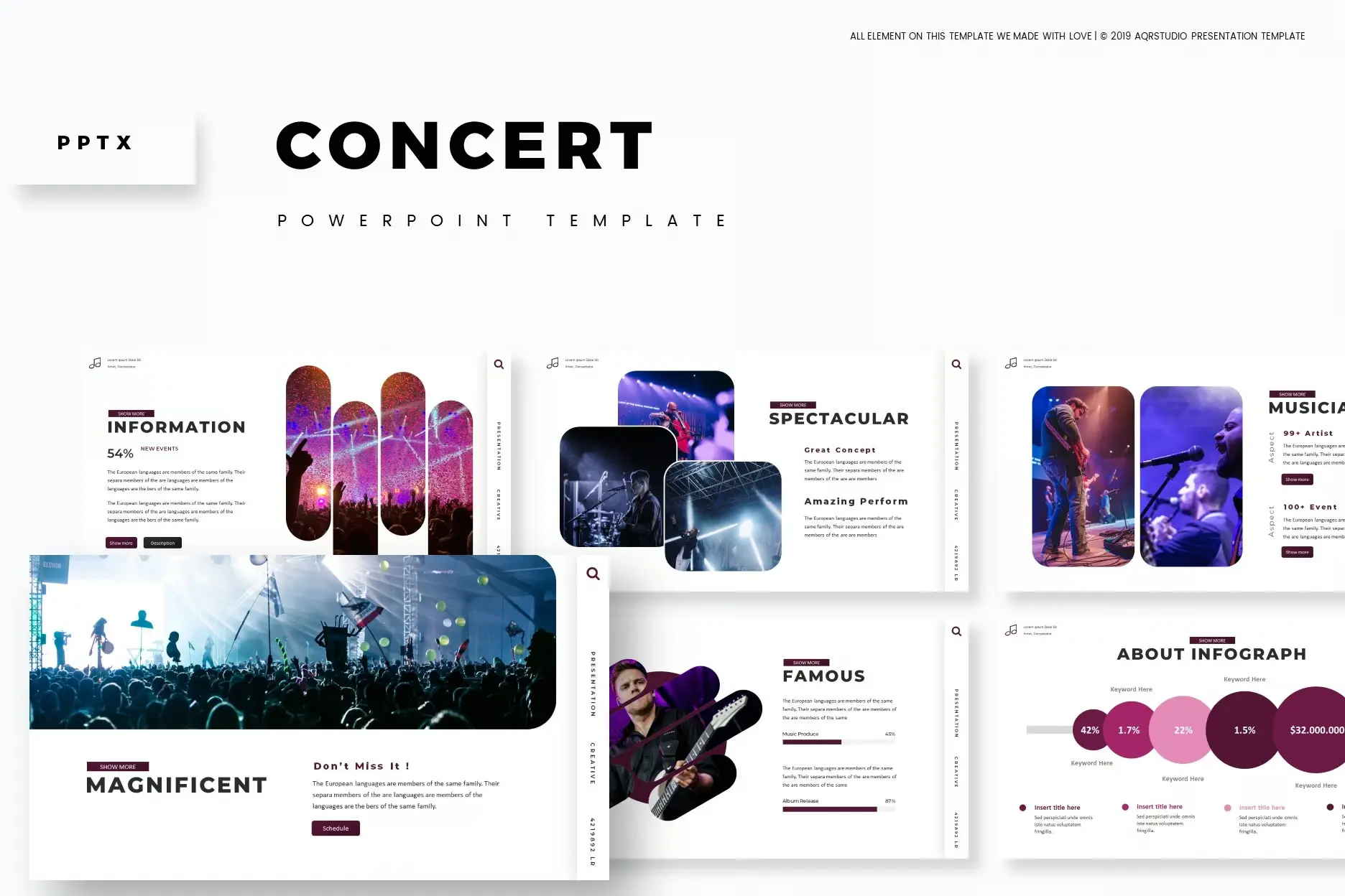 Concert - Powerpoint Template