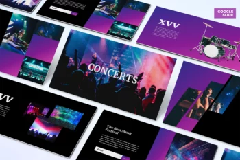 Concerts - Google Slides Template