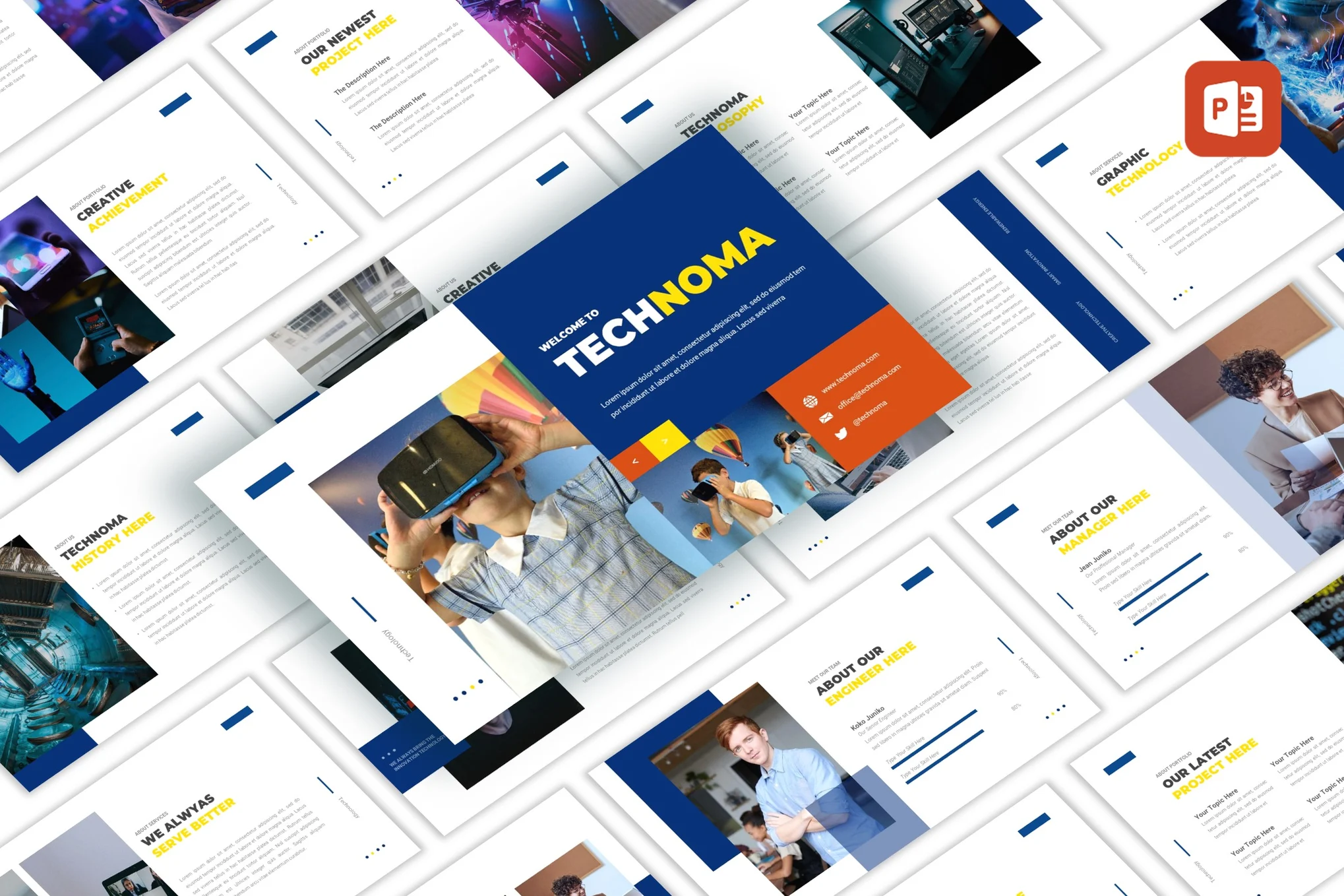 Technoma - Creative PowerPoint Template