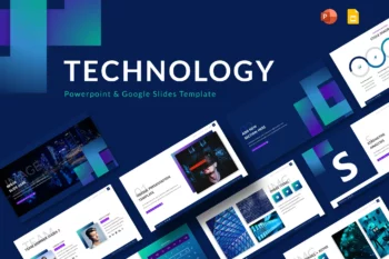Technology Powerpoint & Google Slides Template