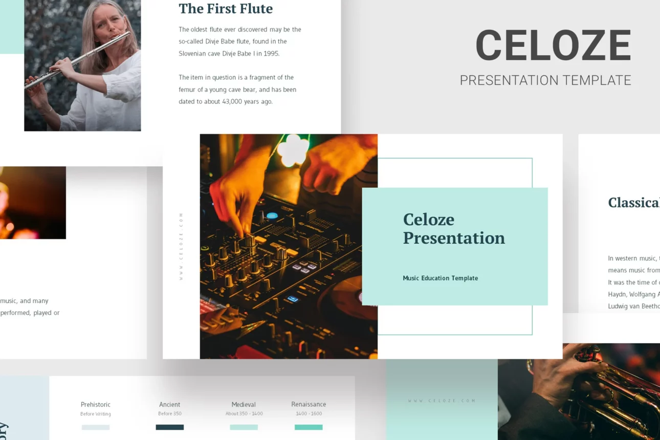 55 Celoze - Learning About Music Powerpoint