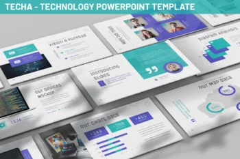 Techa - Technology Powerpoint Template