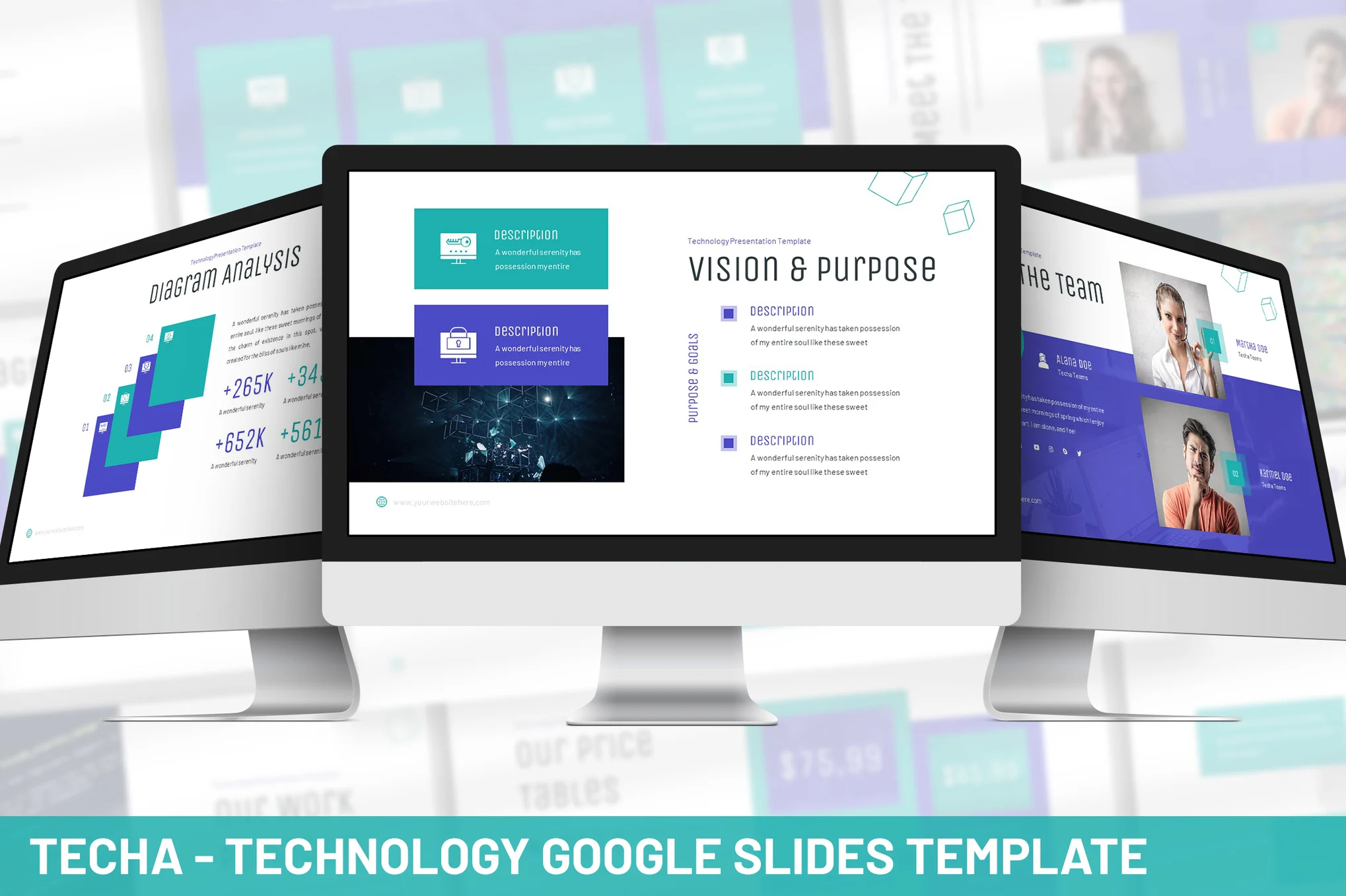 Techa - Technology Google Slides Template