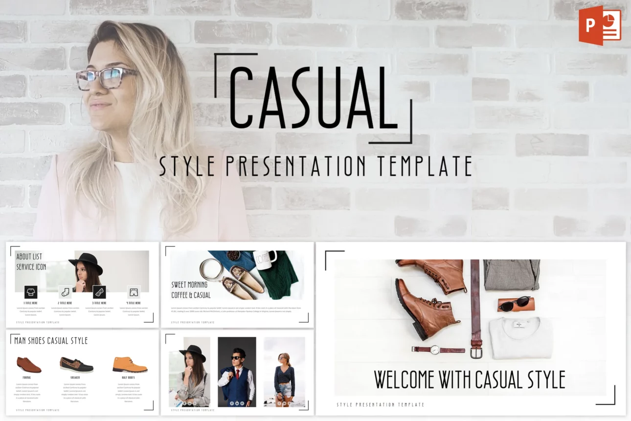 Casual - Powerpoint Template