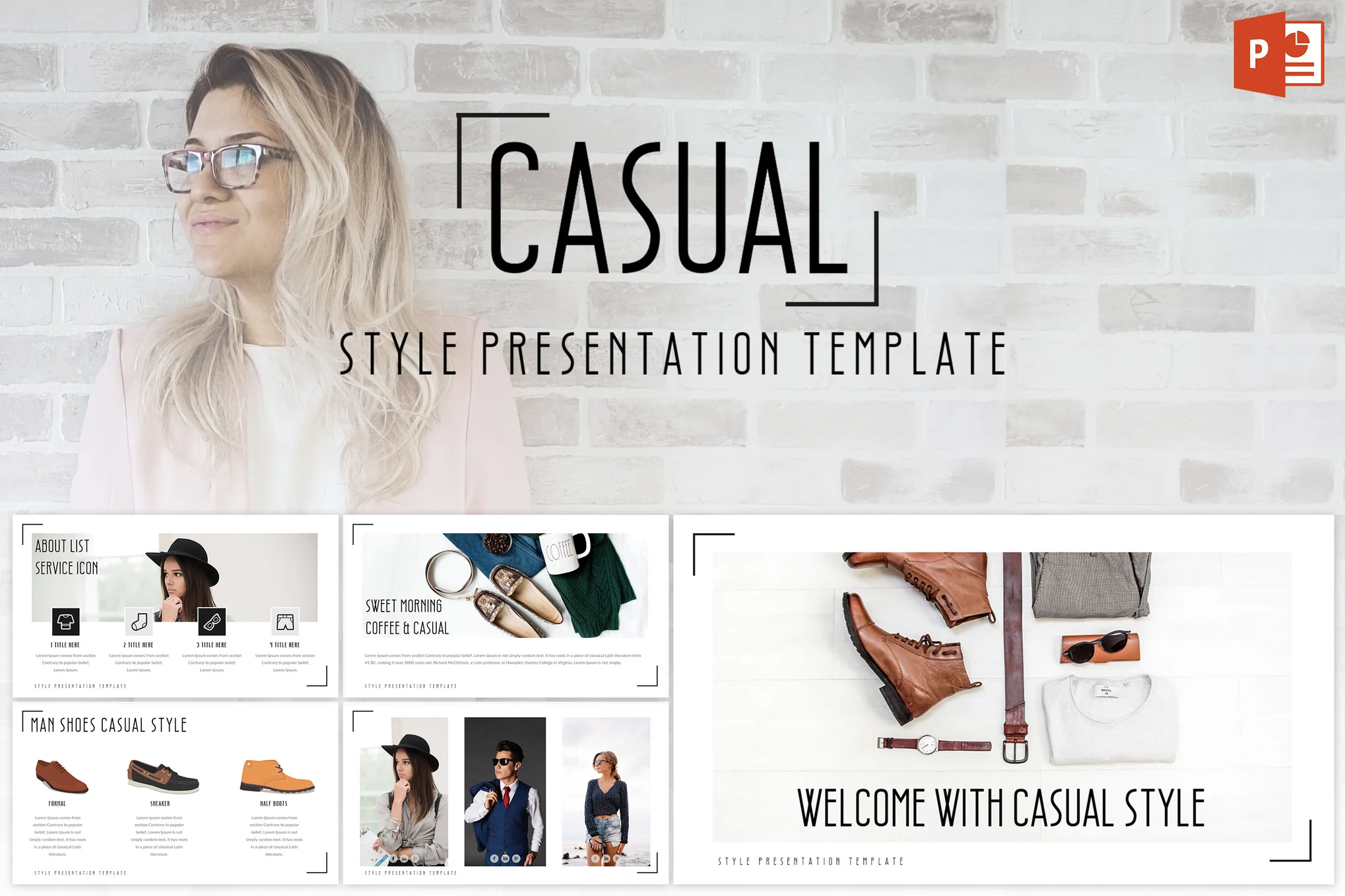 Casual - Powerpoint Template
