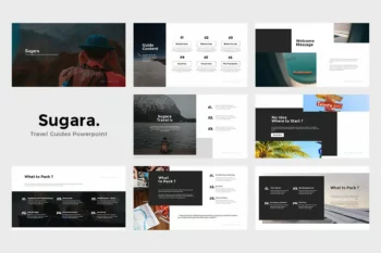 255 Sugara : Travel Guides Powerpoint Template
