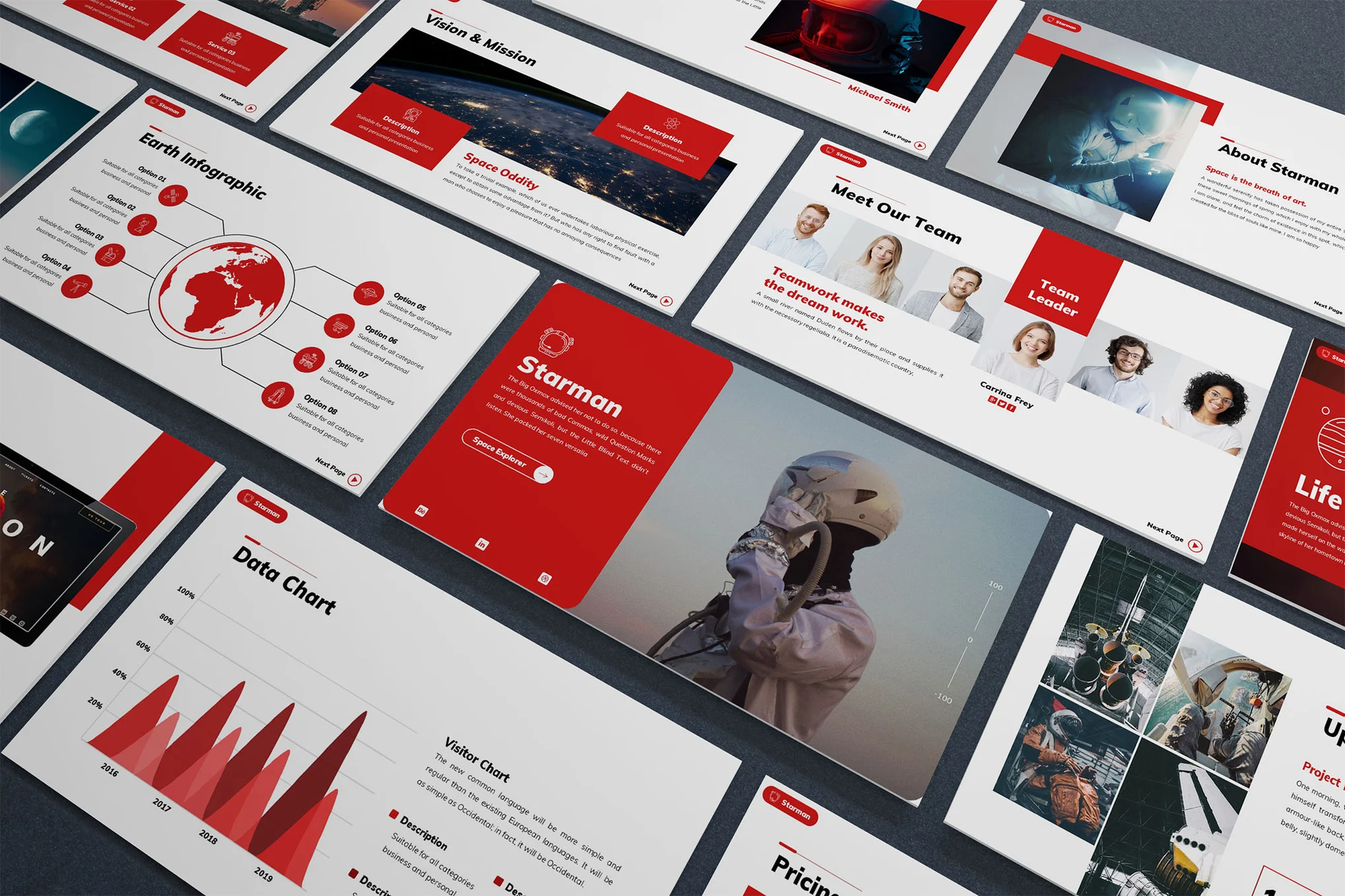 Starman - Technology Powerpoint Template