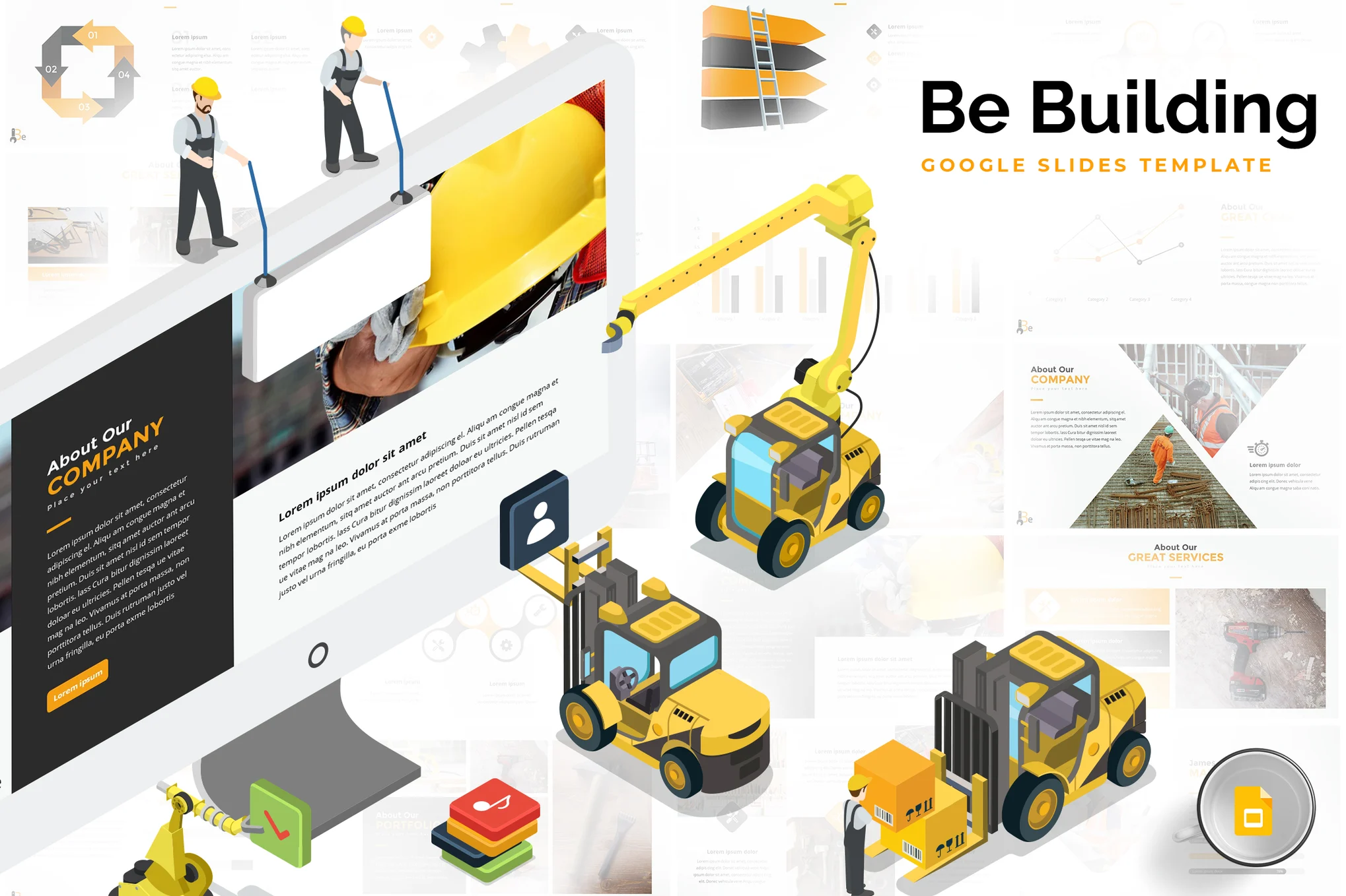 Building & Construction Google Slides Template