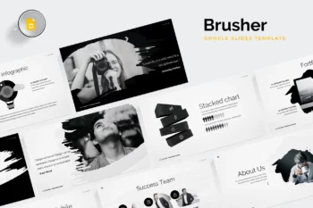 45 Brusher Google Slides Template