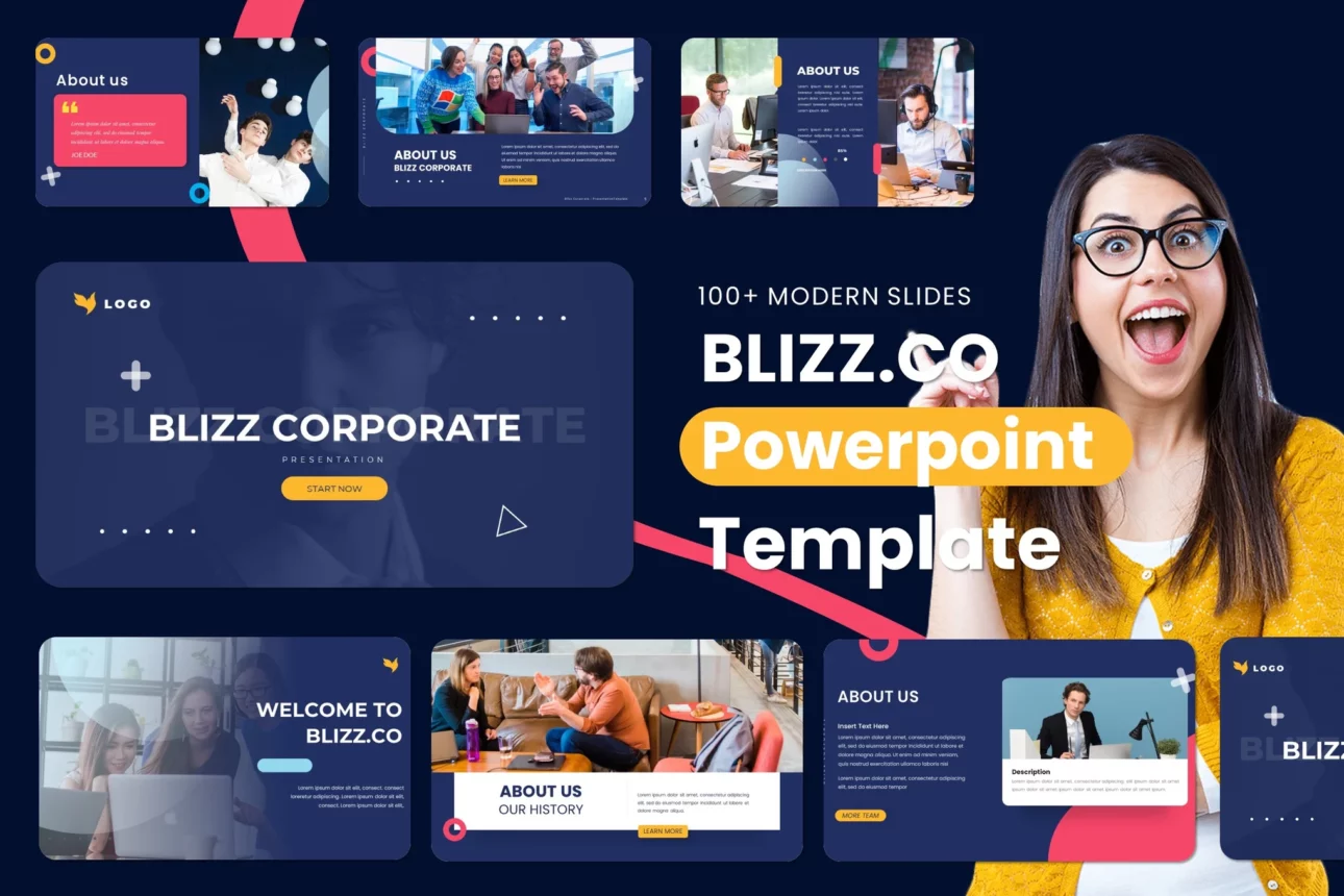 Blizz Corporate PowerPoint Template