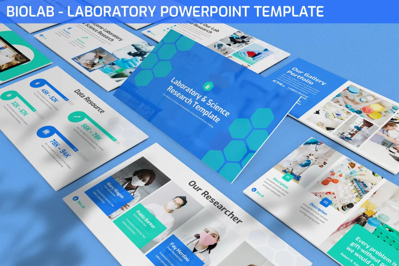 Biolab - Laboratory Powerpoint Template