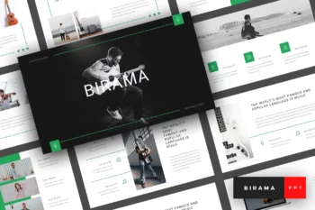 Birama - Music PowerPoint Template