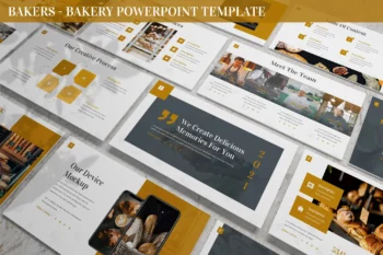 Bakers - Bakery Powerpoint Template