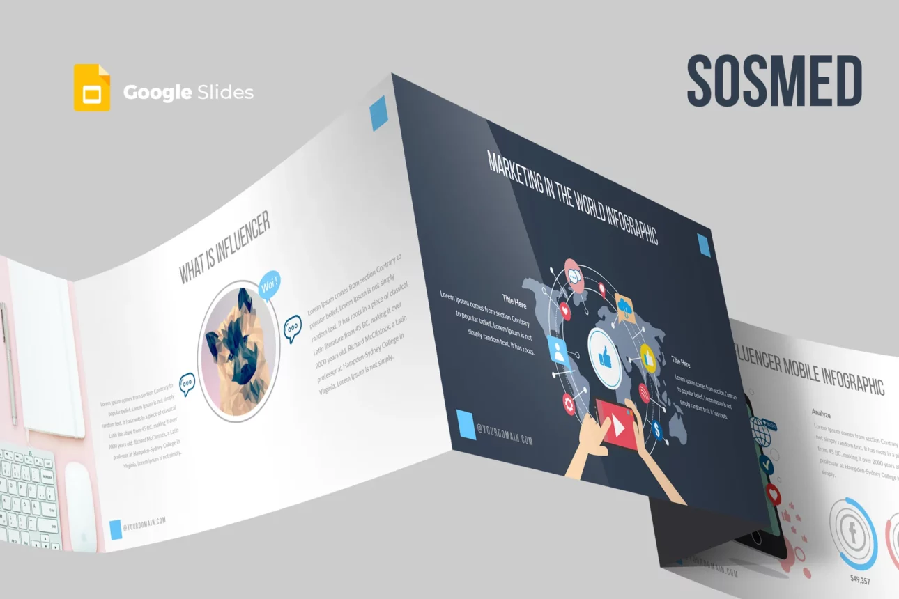 Sosmed Google Slides Template