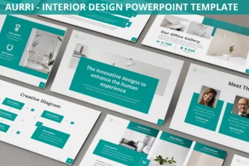 Aurri - Interior Design Powerpoint Template