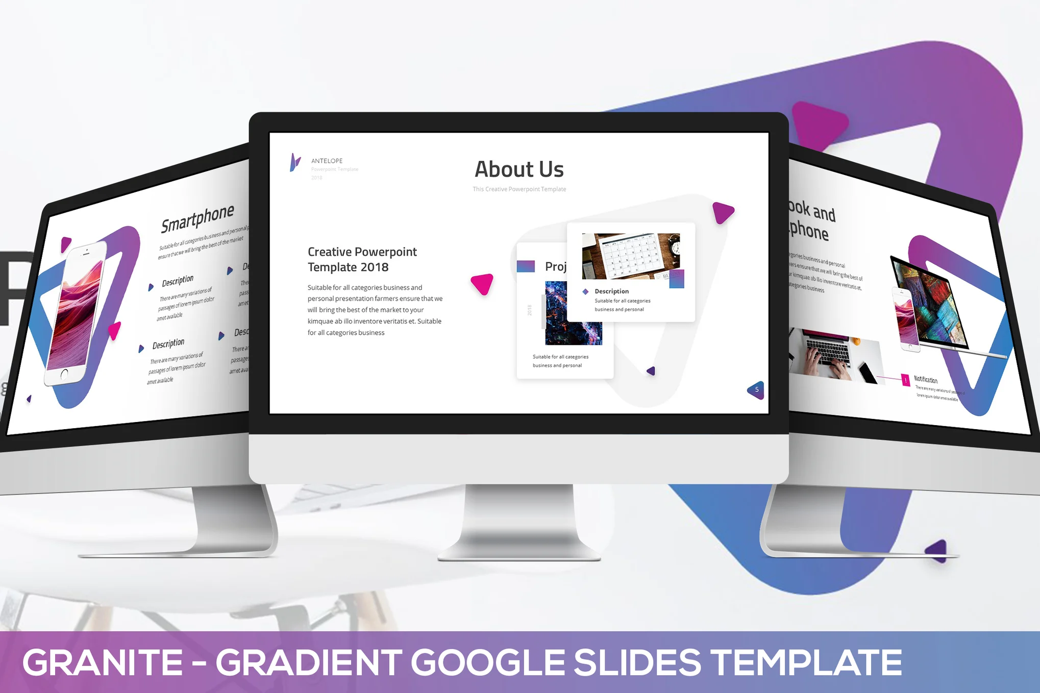 Antelope - Creative Google Slides Template