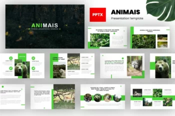 Animais - Animals Powerpoint Template