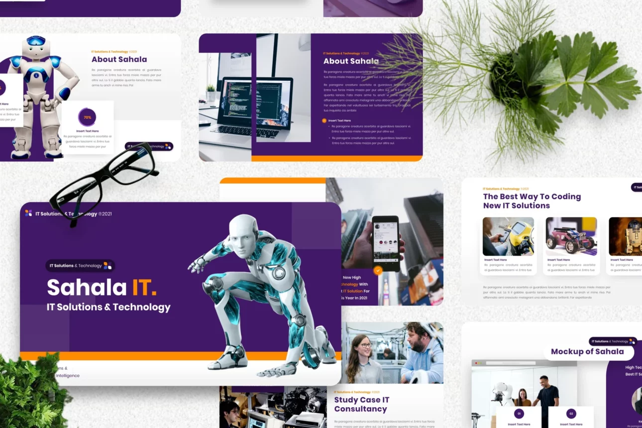 Sahala - Technology Powerpoint Template