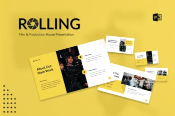 Rolling - Film & Production House PowerPoint