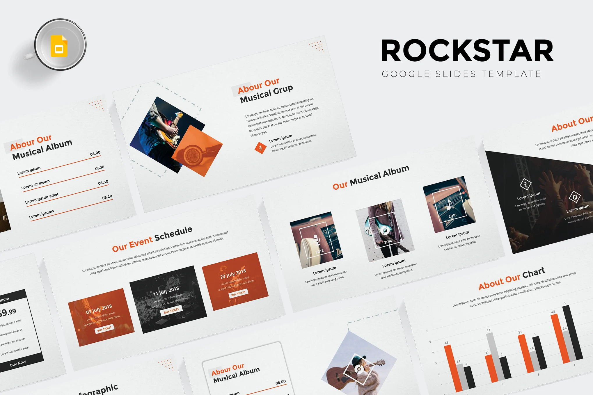 Rockstar Google Slides Template