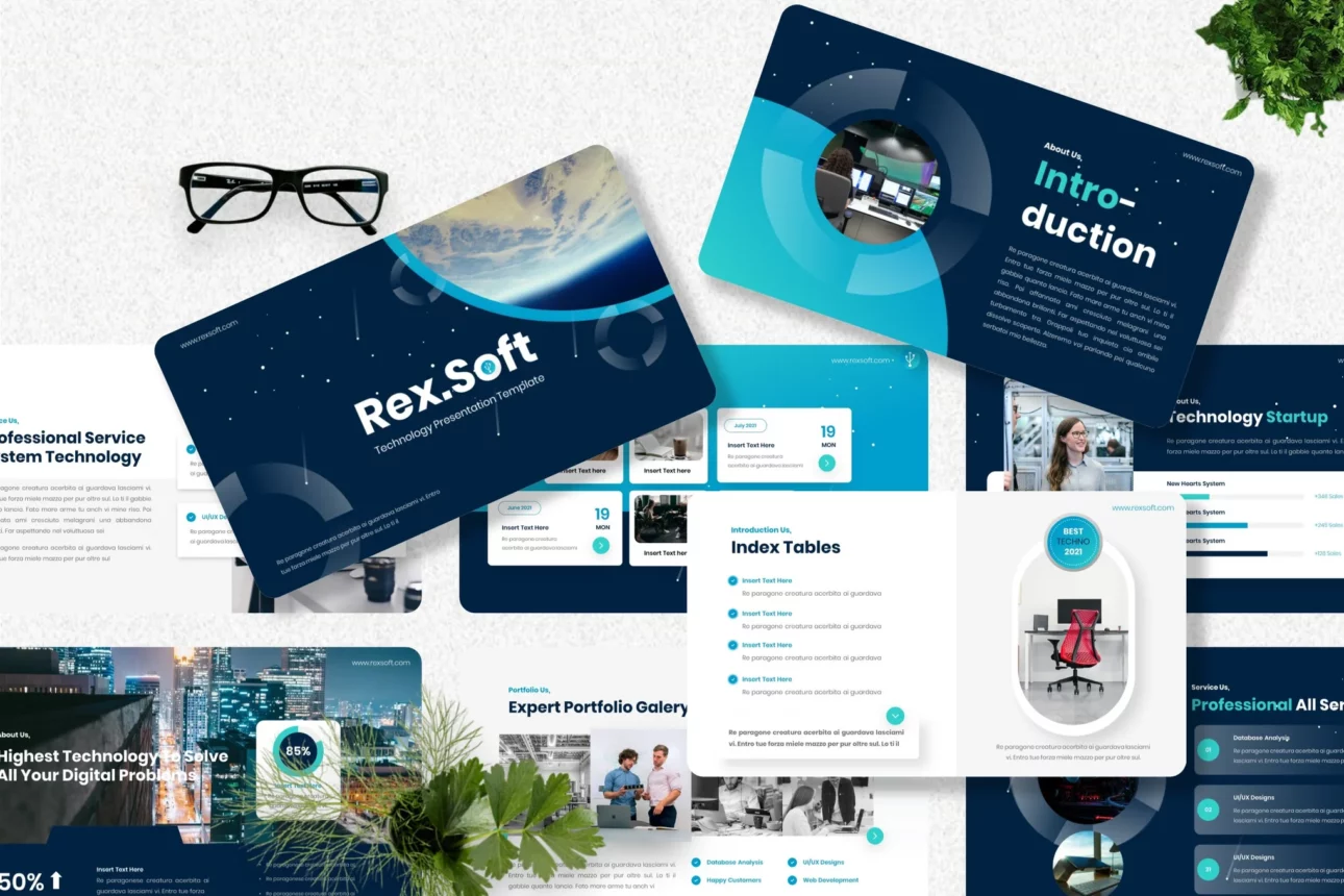 Rexsoft - Technology Powerpoint Template