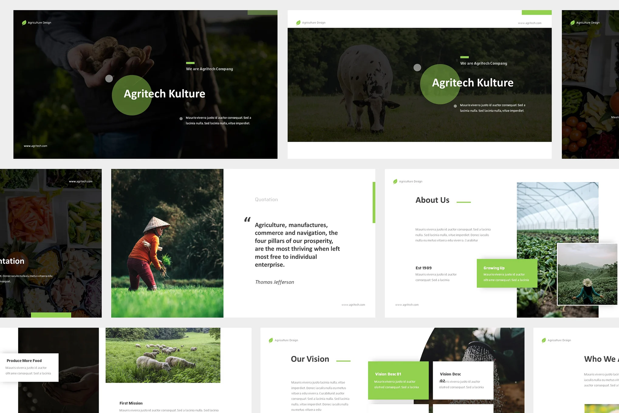 Agritech - Agriculture Powerpoint Template