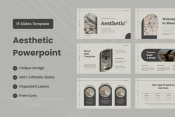 Aesthetic Presentation Template - Powerpoint