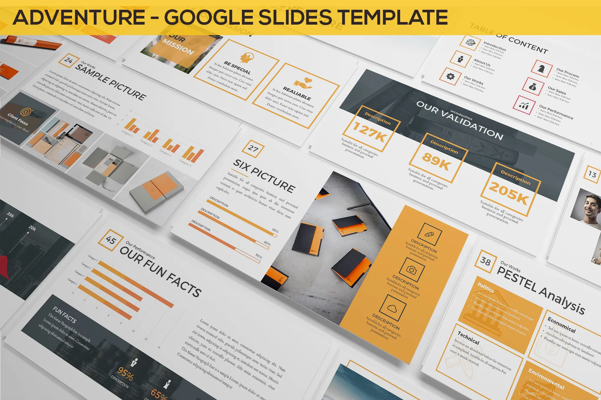 Adventure - Google Slides Template Presentation