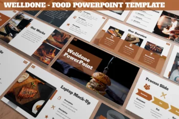 Welldone - Food Powerpoint Template