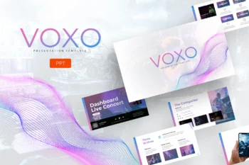 Voxo - Music Powerpoint Template