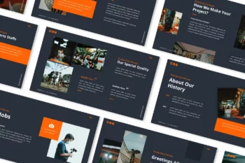 210 Production House Powerpoint Presentation Template