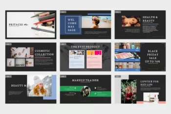 208 Pritacio : Beauty Powerpoint Template