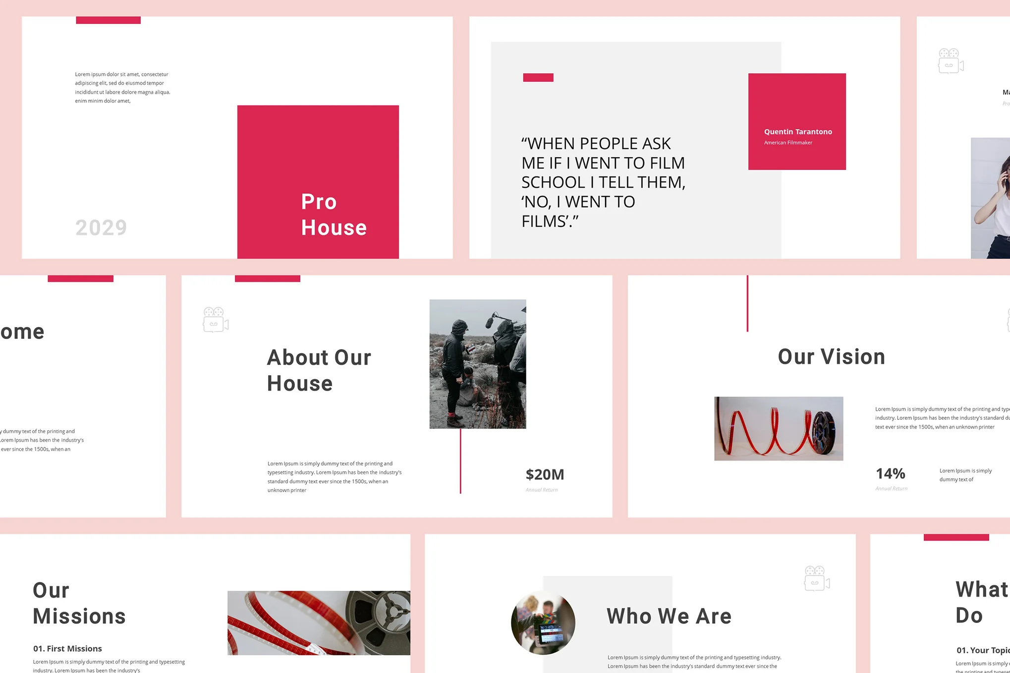 Production House Powerpoint Presentation